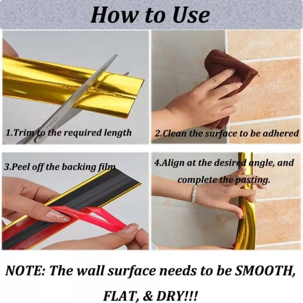 Самоклеящаяся ПВХ лента для предотвращения столкновений настенная угловая