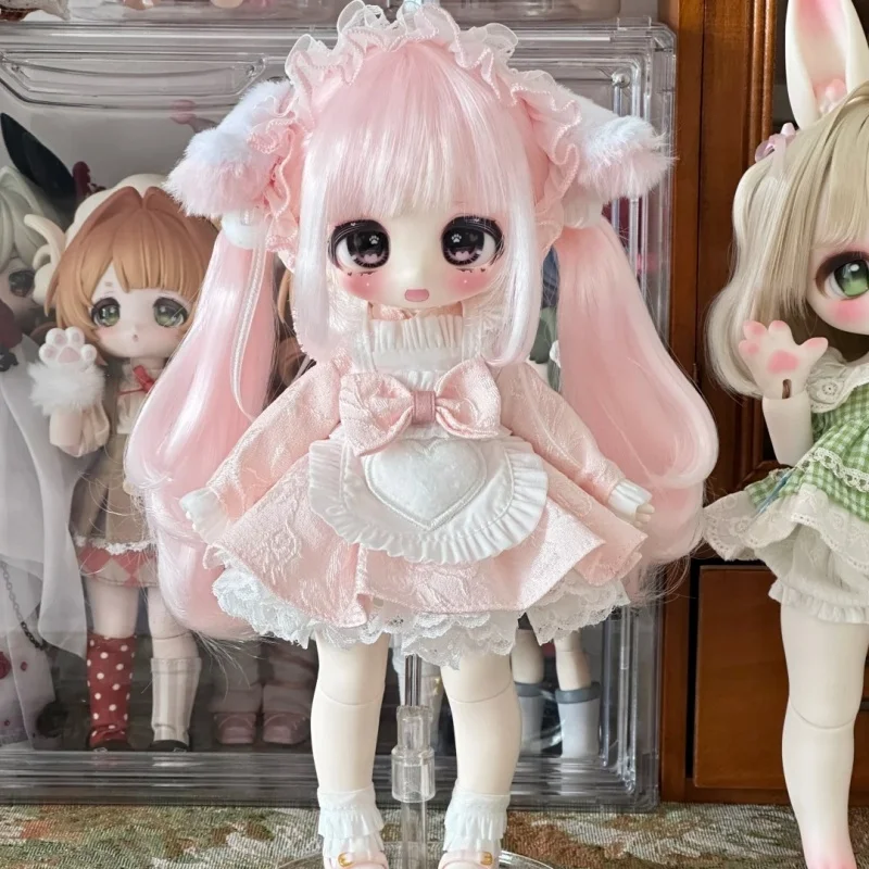 Фото В наличии: Оригинальная коллекционная фигурка BJD 1/6 Sweet Shopwindow со съемным париком, в слепой коробке, настольная, кавайная, с подвижными суставами, для декора, коллекционные игрушки, подарки №3