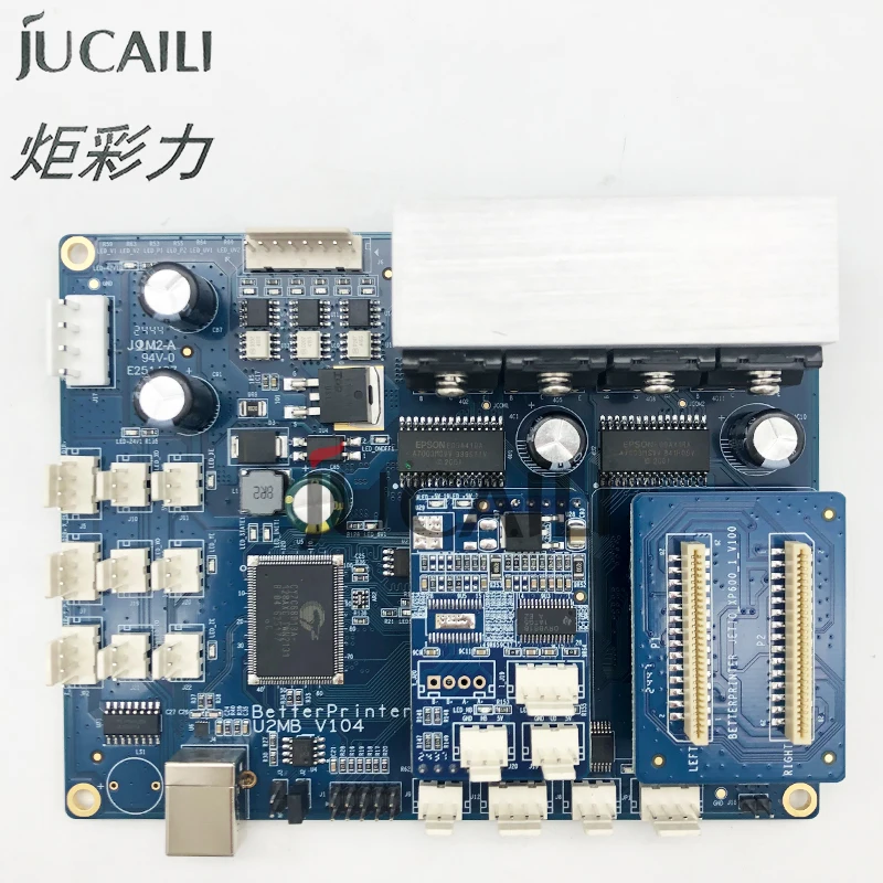 Фото Jucaili betterprinter U2MB_V104 xp600 основная плата с одной головкой для Epson xp600 головка для материнской платы экосольвентного принтера №3