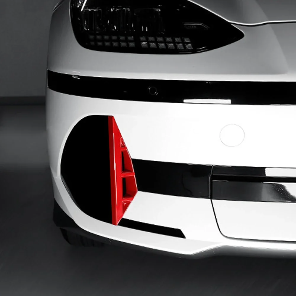 Для Hyundai Ioniq 6 2022 2023 передний бампер противотуманная фара рамка крышка автомобиля
