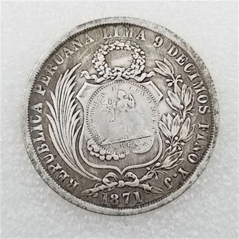 

Перуанская коллекция серебряного доллара, 1871