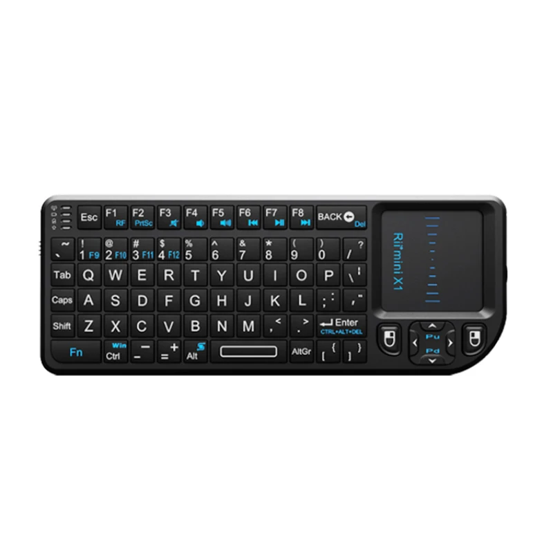 

Ultra Thin Wireless Keyboard Compatiblem Mini Handheld Keyboard Integrated Touchpad Keyboard Mini Wireless Keyboard Touch Pad