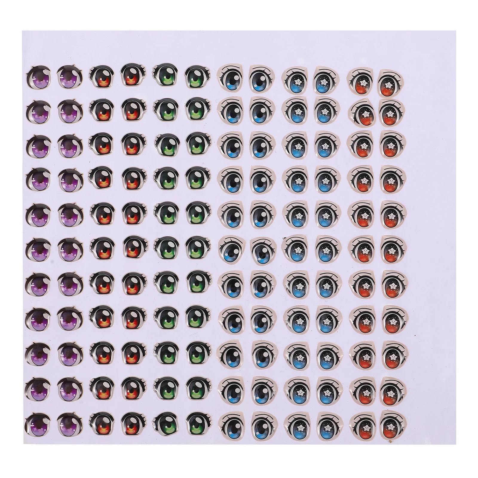 

Eye Decals Crafts Scrapbooking Stickers Eye Paster Cartoon Eye Stickers Scrapbook Stickers