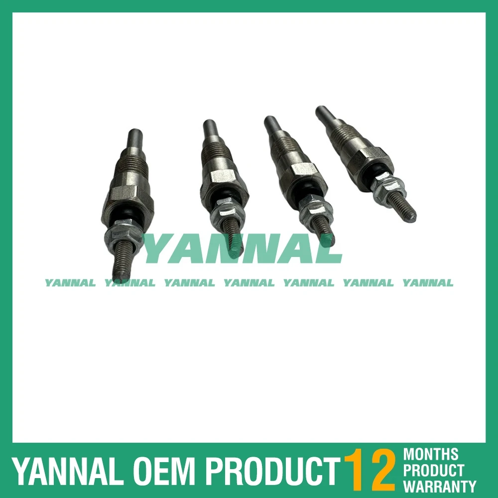 4х свеча штепсельная вилка 11065-T8200 11V для Yanmar SD22 запасные части двигателя