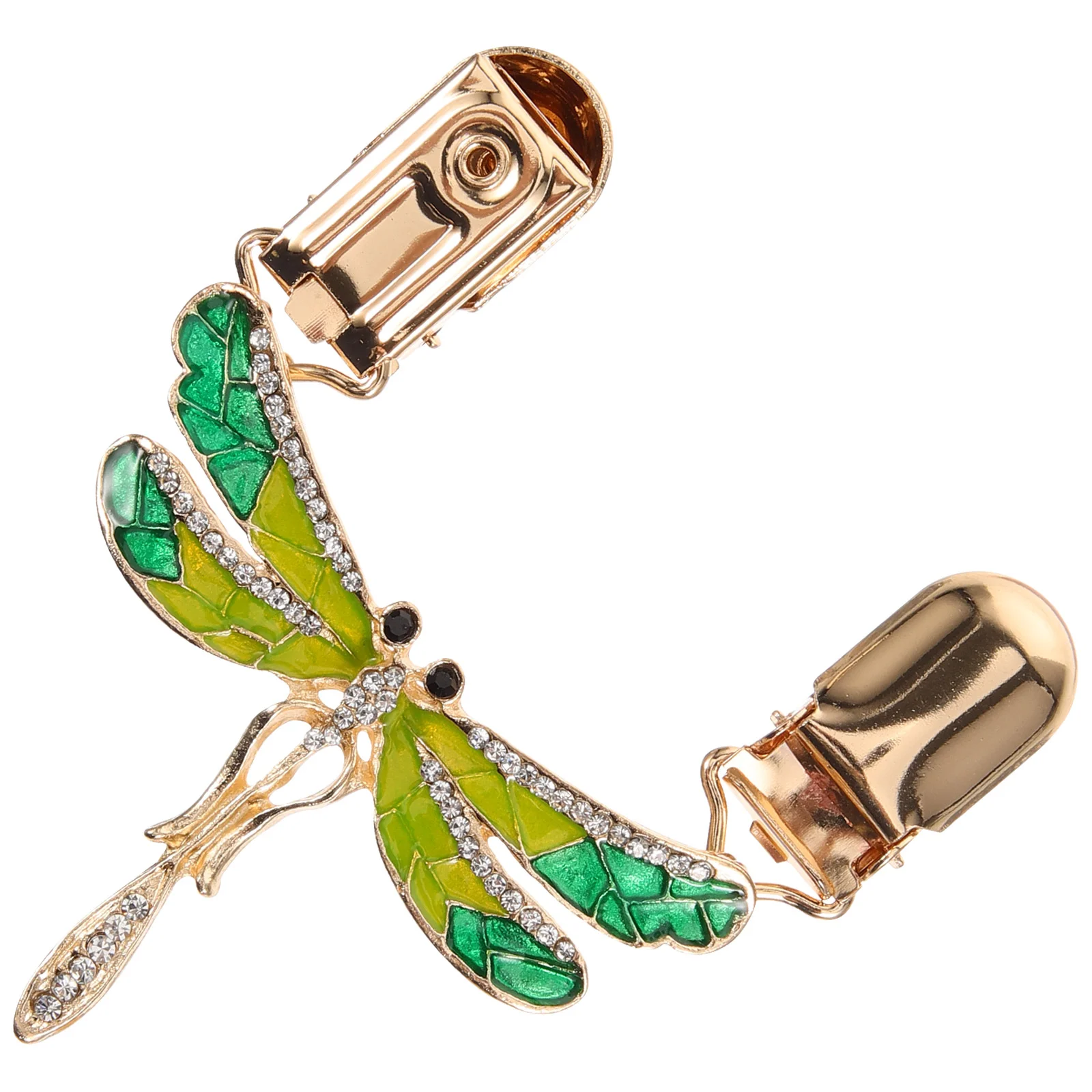 

Women Sweater Clip Cardigan Clip Shawl Clip Sweater Collar Clasp Brooch Clip Decoration(Dragonfly Type)