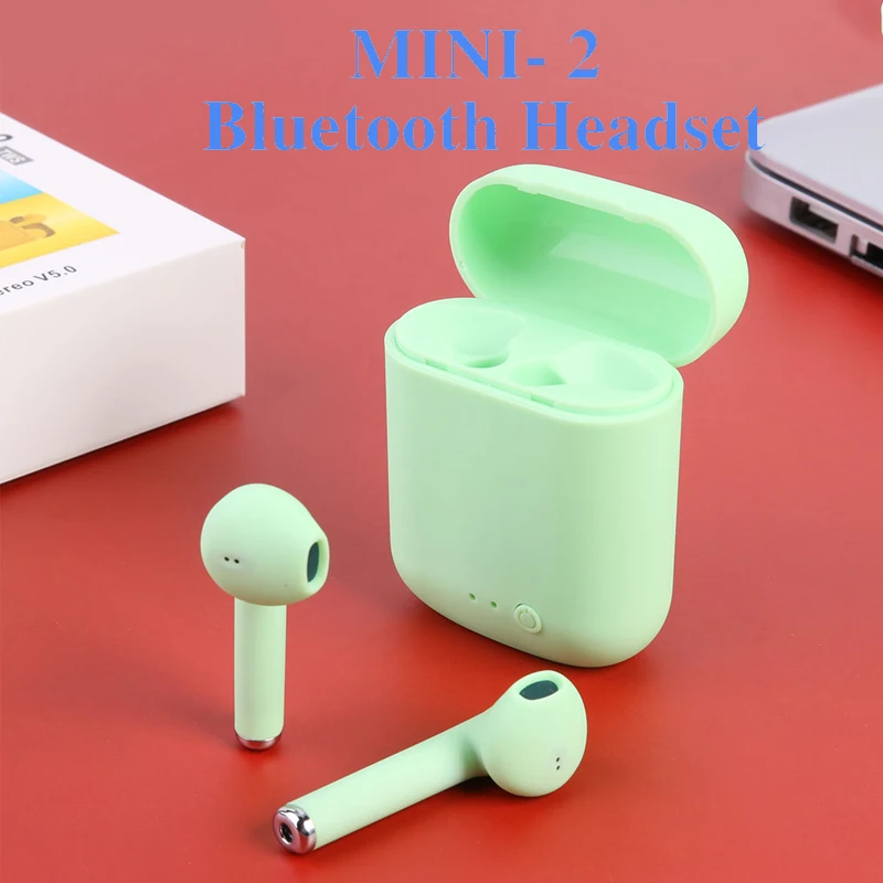 

Original i12 TWS i7s MINI 2 Wireless Bluetooth Earphone Stereo Earbuds Headset Wireless Headphones with Charging Box Smartphone