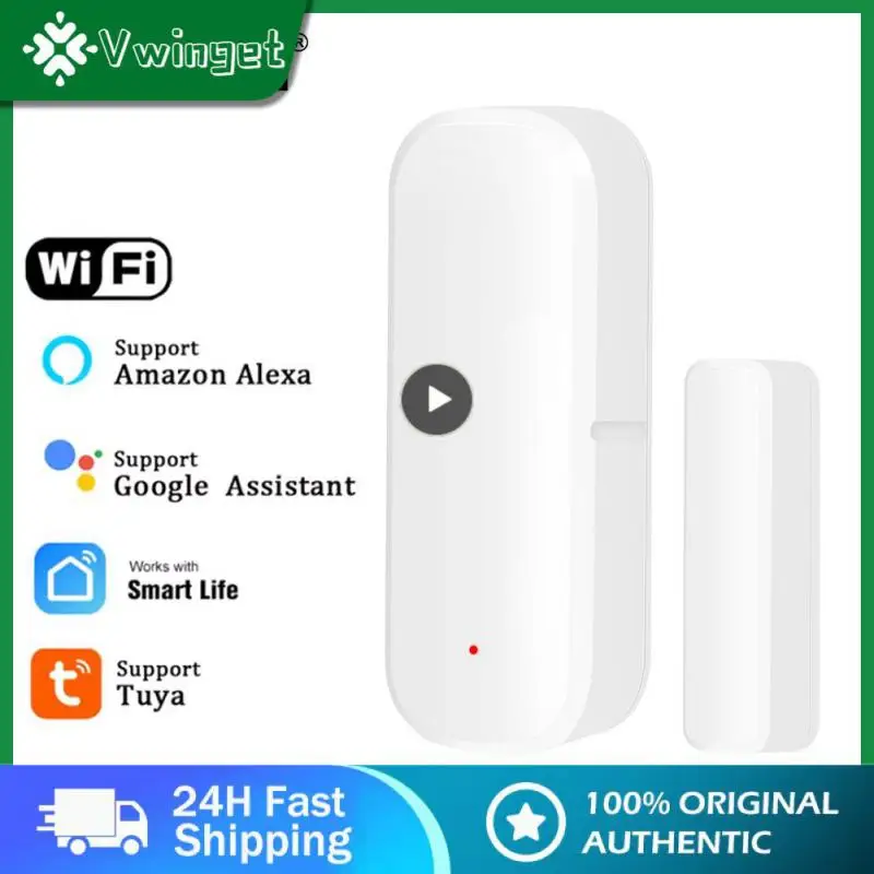 

Smart Door Sensor App Control Independent Magnetic Smart Door Open/closed Detectors Work With Google Home Alexa Smart Life Tuya