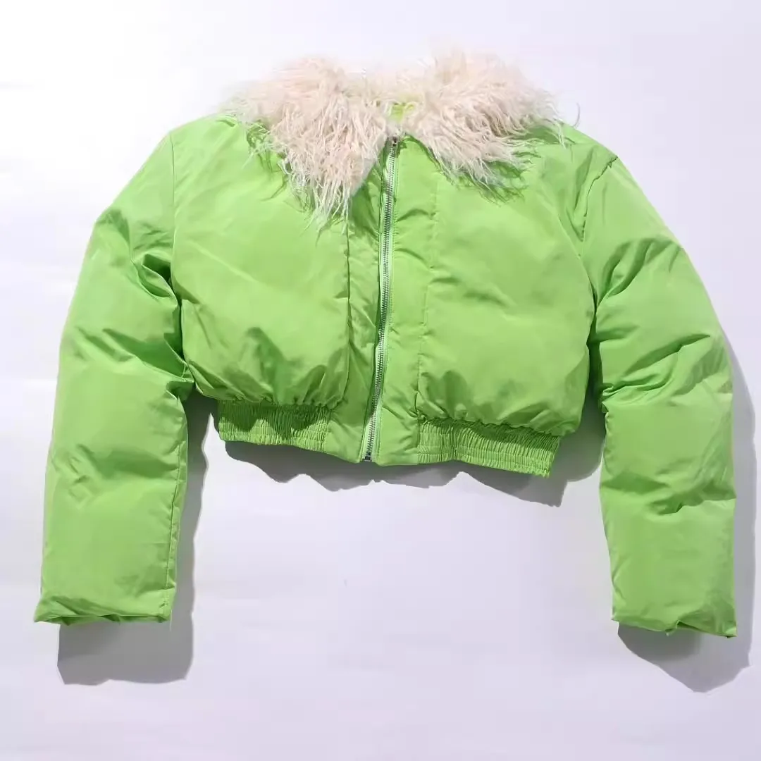 Женский хлопковый Кардиган с длинным рукавом на молнии