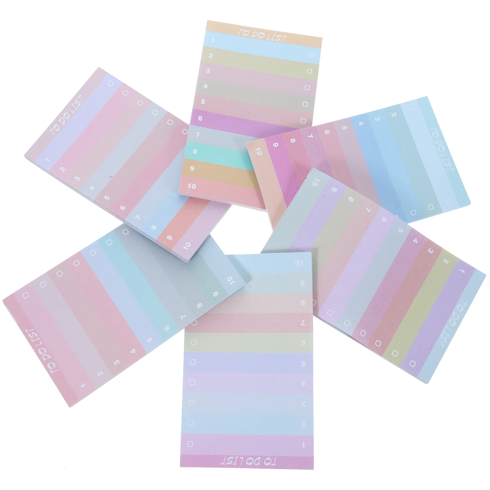 

12Pcs Date Notepad Daily Plan Pad Schedule Planner To Do List Planning Notebook Office Notepad
