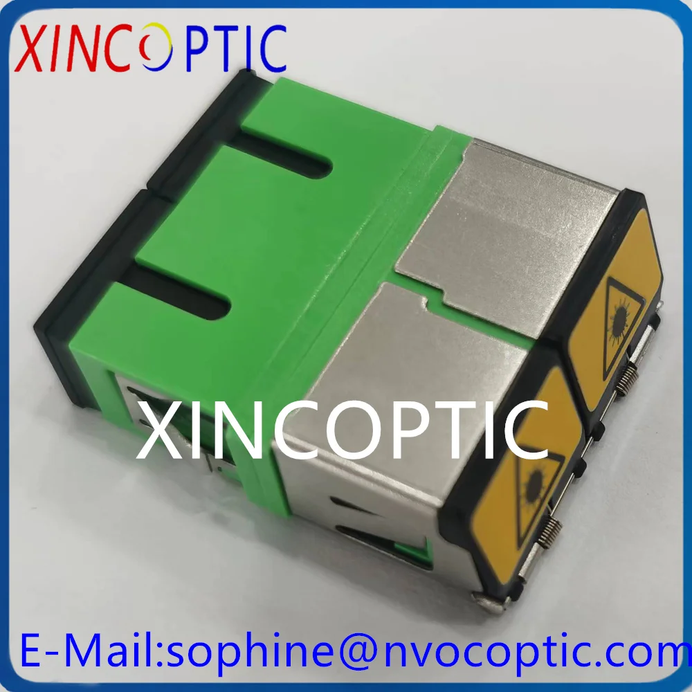 50 шт. SCUPC DX OM3 OM4 розовый SM ММ металлический флип-соединитель затвор дуплексный FTTH