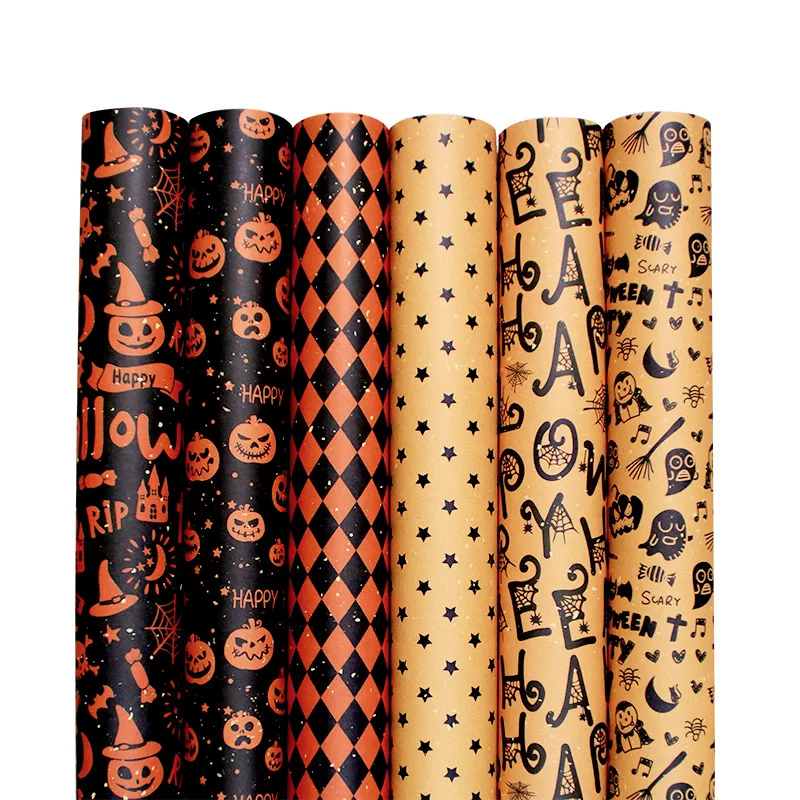 Graffiti Party Star Castle Diamond Deco Paper Retro Cowhide Gifts Wrapping Paper
