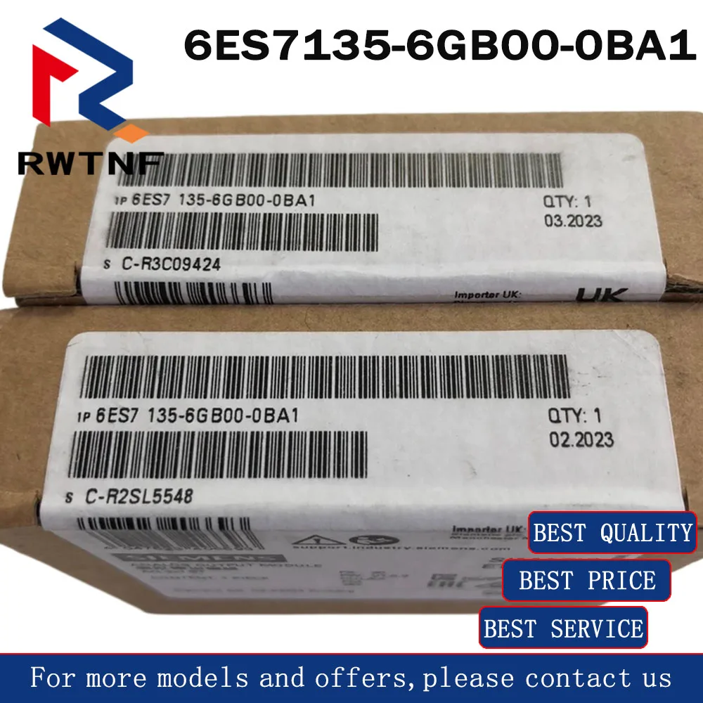 Фото Совершенно новый оригинальный модуль имитационного вывода данных SIEMENS 6ES7135-6GB00-0BA1, 100% оригинальный, в наличии на складе. №4
