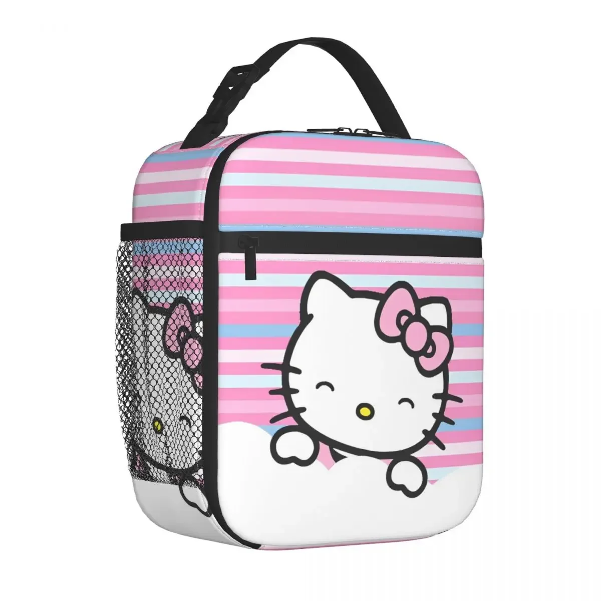 Изолированная Сумка Для Обеда Hello Kitty Большая С Мультяшным Принтом Офиса И