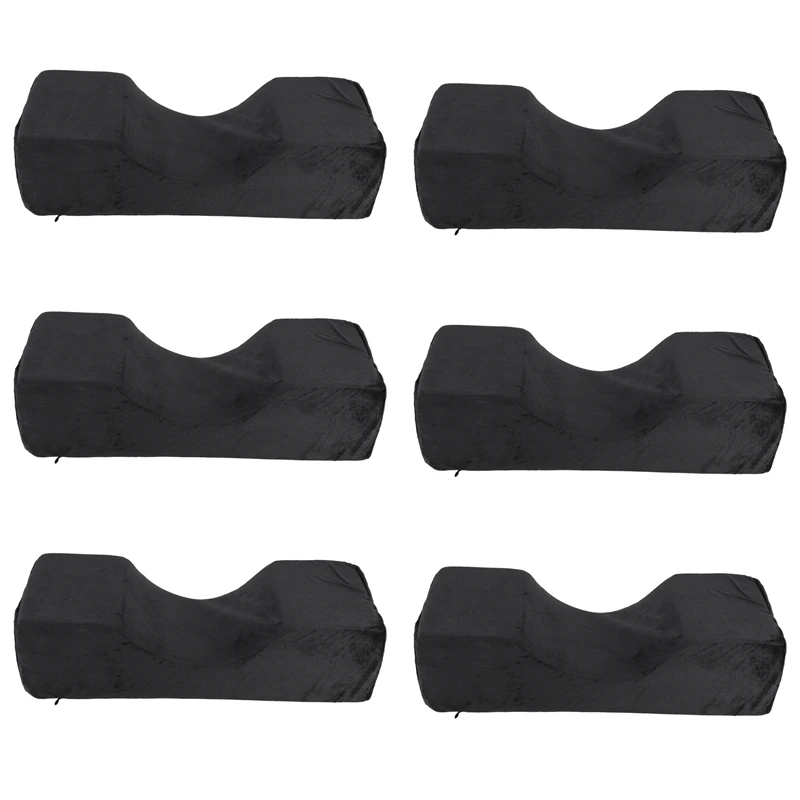 

6X Professional Eyelash Extension Pillow Flannel Salon Use Memory Beauty Pillow Stand Grafted For Eyelash Extension Promotion