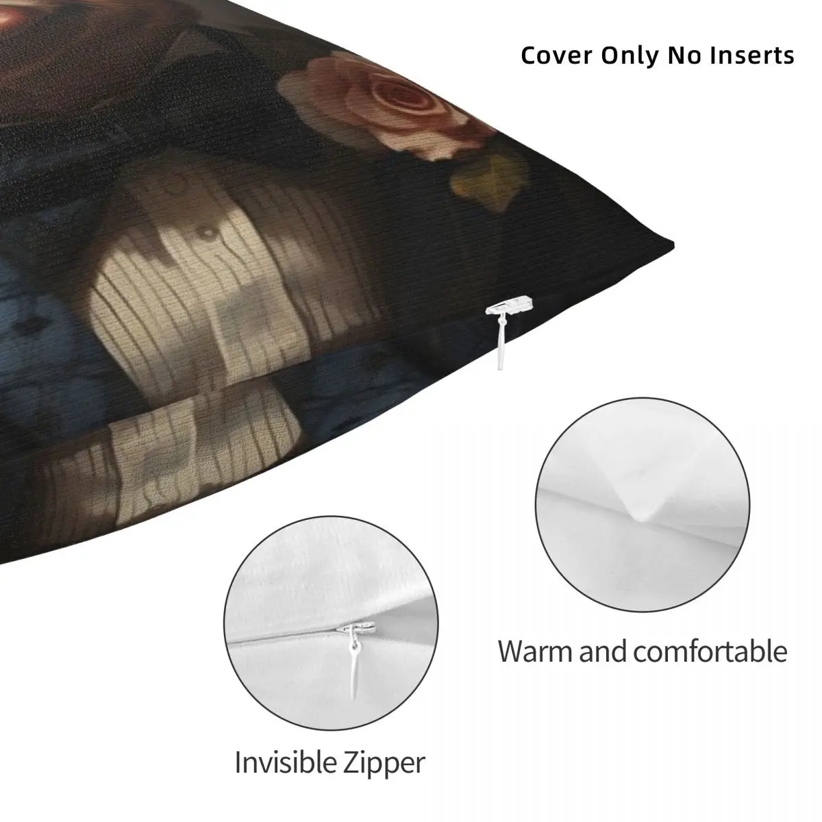 Свинья Портрет Даппер Животное Искусство Наволочка