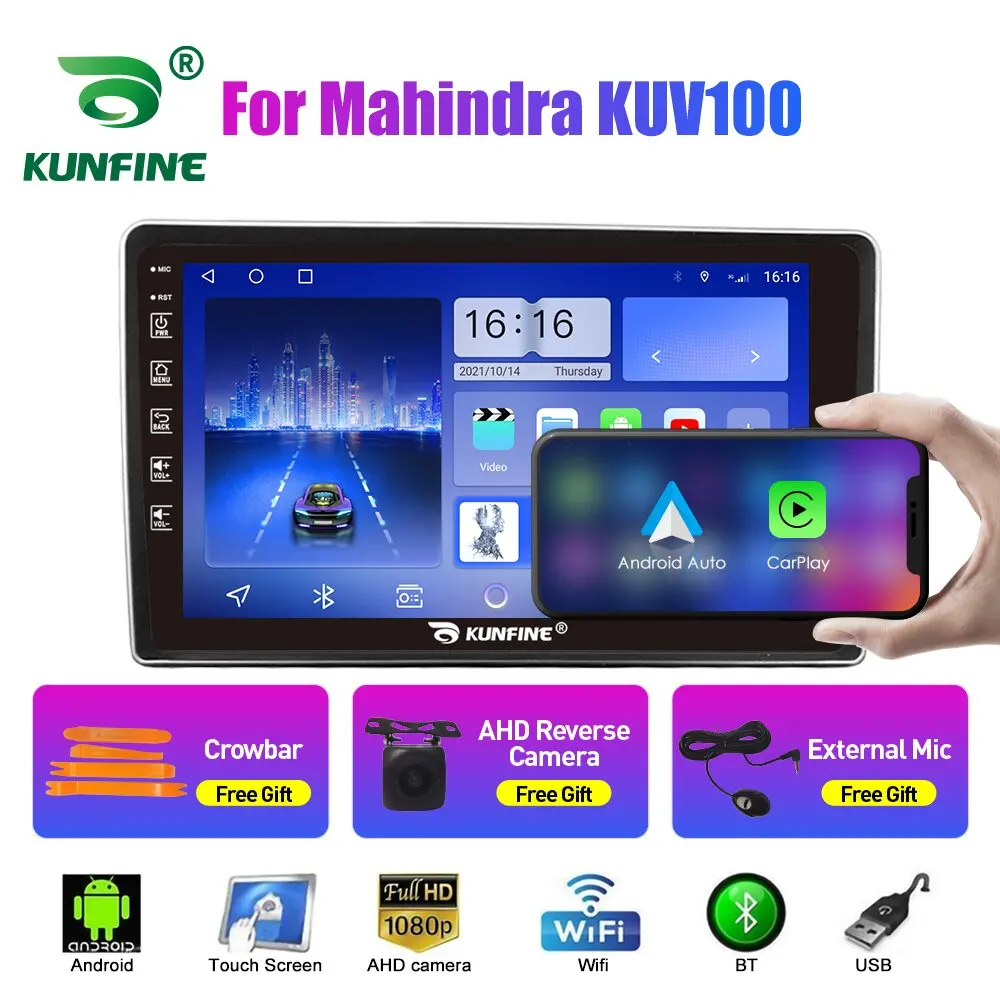 Автомобильный радиоприемник 10 33 дюймов для Mahindra KUV100 2Din Android Восьмиядерный