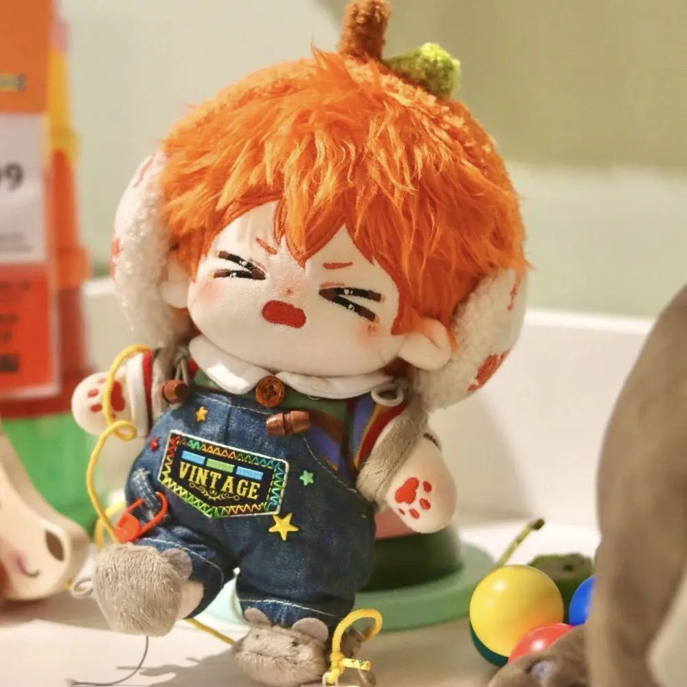 

Haikyuu Shoyo Hinata Plush Stuffed Doll Cotton Body 20CM Cosplay Anime Dress Up Dolls Kawaii Plushie Lovely Xmas Gift