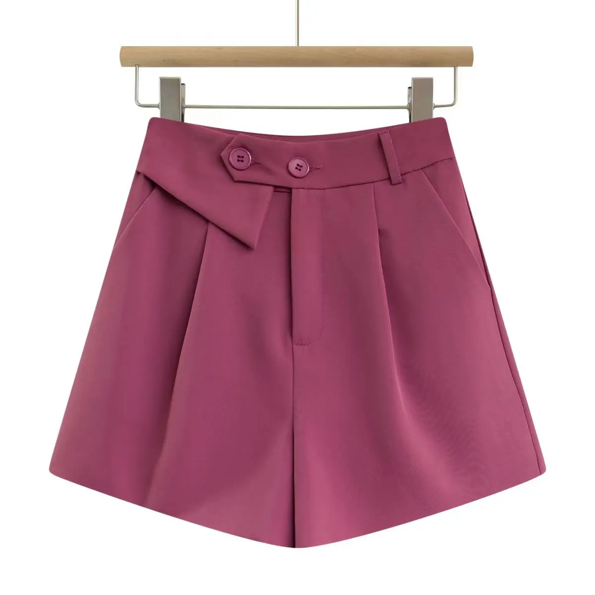 

Girls Suit Shorts Summer 2023 Thin Breathable High Waist Wide-leg Pants for Kids 2 To 13 Year Solid Baby Toddlers Outfits Shorts