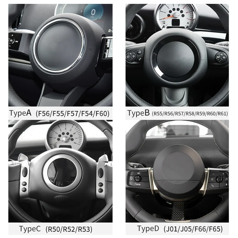 Автомобильная наклейка на руль для Mini Cooper R55 R56 R57 R60 R50 R52 R53 F56 F54 F60 Наклейки из