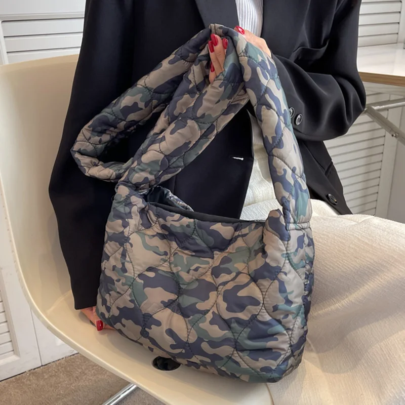 High capacity bags for women 2022 winter soft Space bag luxury design Handbag Tarp tote bag messenger bag  Shoulder Bags wallet