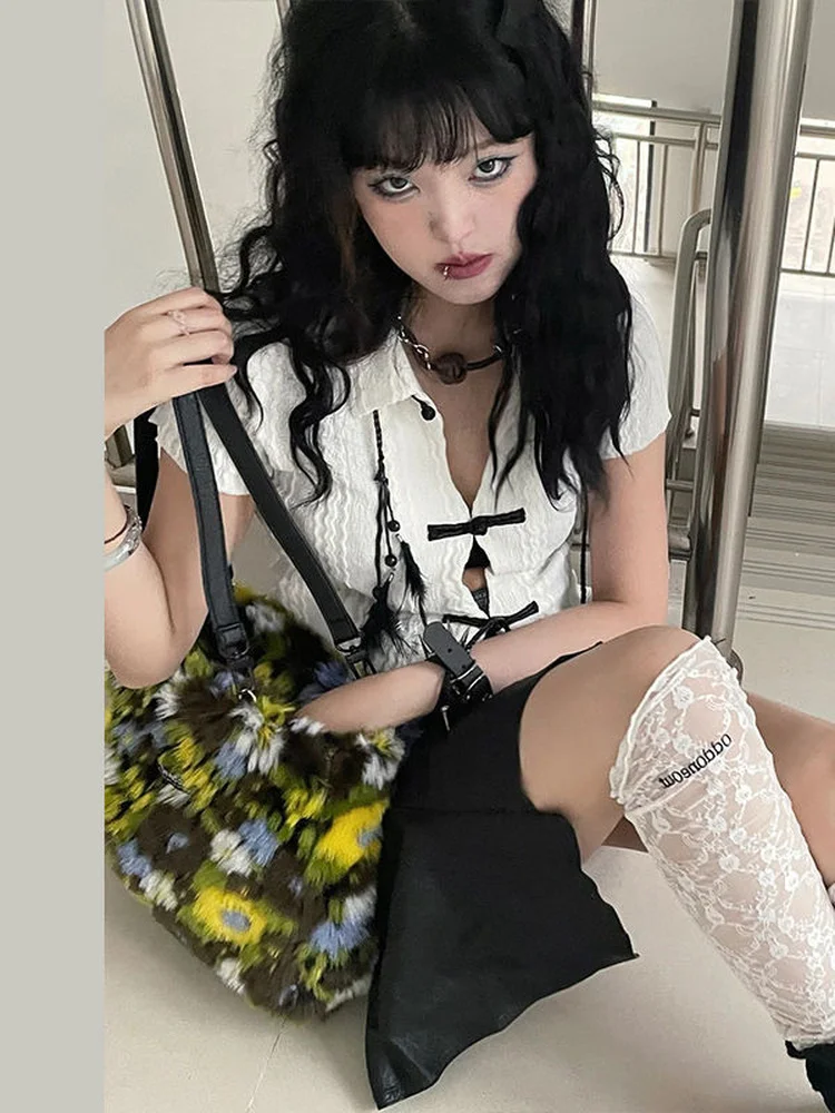 

Korean Fashion Two Piece Set Women Streetwear Irregular Tshirt + High Waist Mini Pencil Skirts 2022 Summer Bodycon Outfit Femme