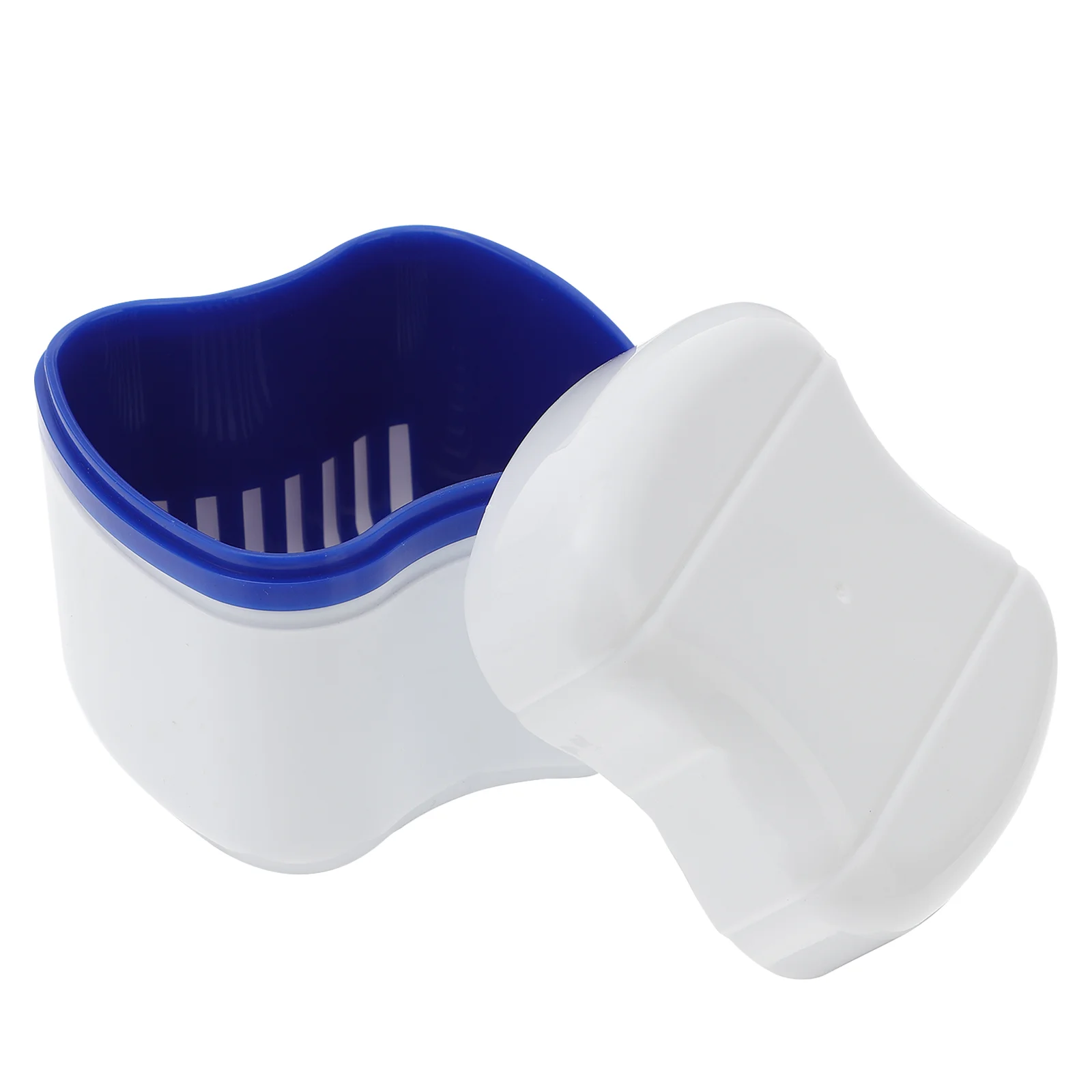 

Denture Case Box Bath Retainer Teeth Cup Dentures False Container Strainer Cleaning Cups Storage Brush Colors Tablets Plastic