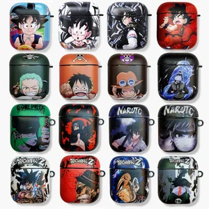 Bandai Naruto One Piece Dragon Ball Z Аниме IMD чехол для наушников для Airpod Pro 2 1 3D печать Гоку Луффи защитные аксессуары