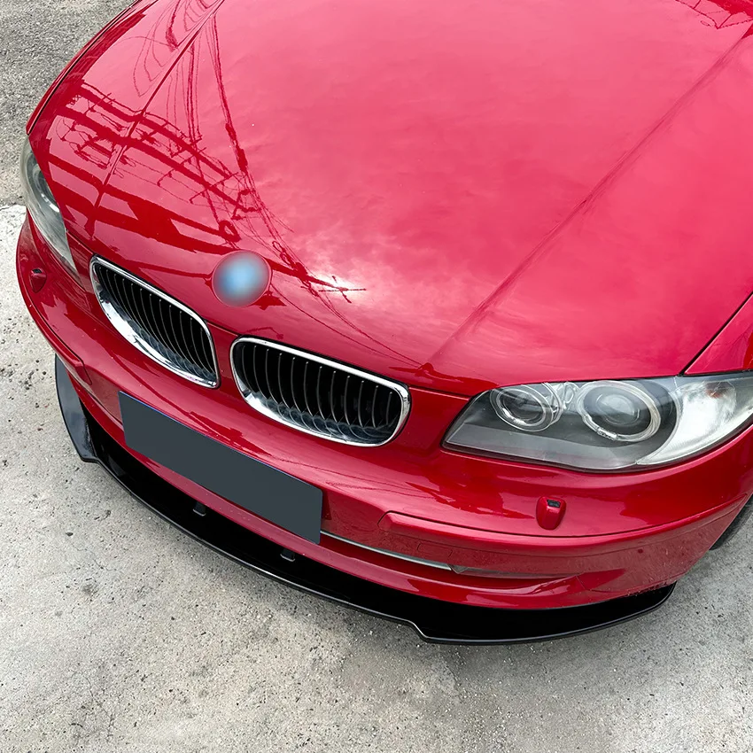 Для BMW 1 серии E81 E82 E87 E88 LCI модель 2005-2011 автомобильный передний бампер спойлер
