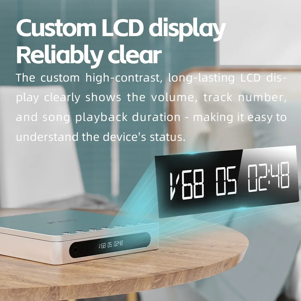 Фото Многофункциональный портативный стерео CD-плеер Fiio DM13 с долговечной батареей, поддержкой USB-репликации, оптическим/коаксиальным/3,5 мм/4,4 мм входом №3