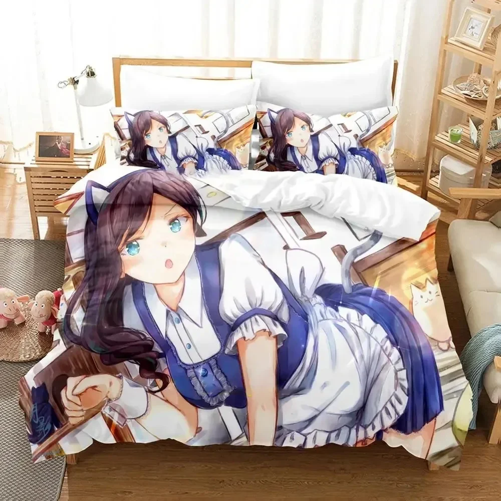 Комплект постельного белья с рисунком звездного аниме Shoujo Kageki журнал