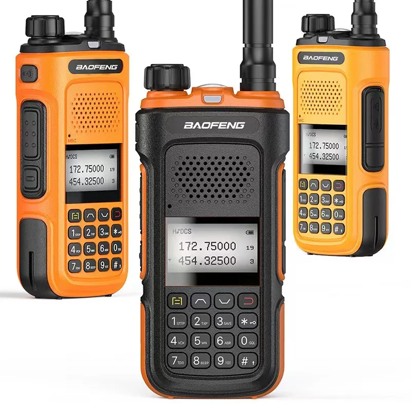 Baofeng UV-10 Walkie Talkie 5W 136-174/400-520MHz Powerful UHF VHF Ham Radios Type C Charger  Two Way Radio 5-12KM Transceiver enlarge