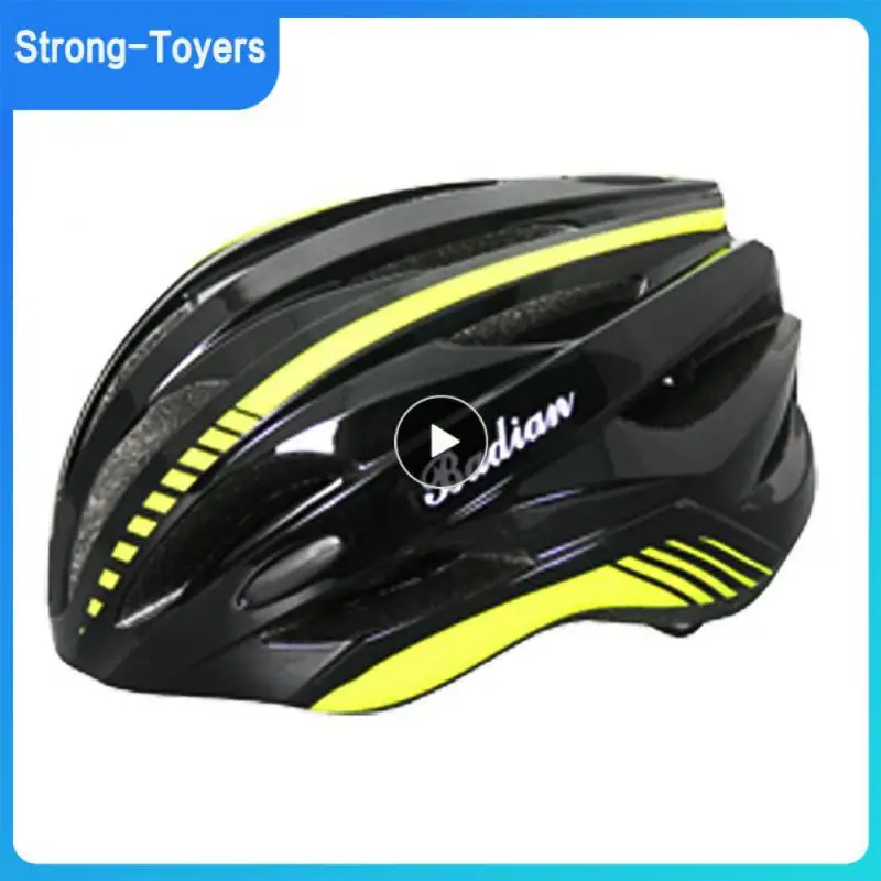 

20 Vents Cycling Helmet Streamlined Varieties Colors Integrated Helmet For Men And Women Bicycle Helmet With Tail Light Eps Pc