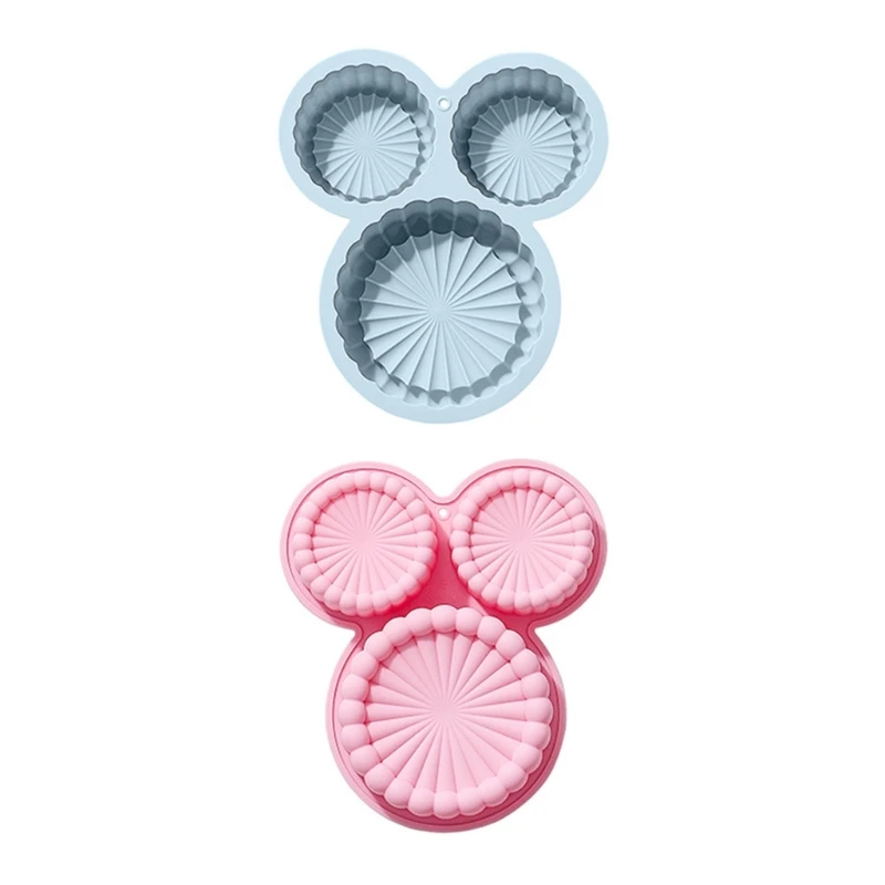 

Round Pleated Sunflower Lace Bread Cake Mold for DIY Chocolate Mousse Dessert