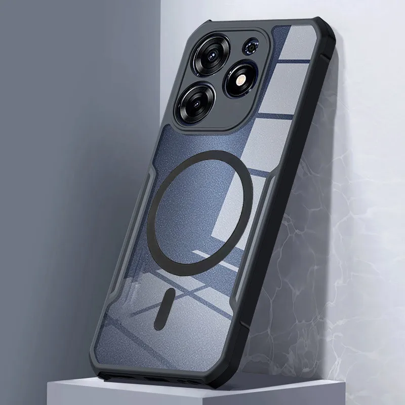 Для OPPO Realme C63 / C61 противоударный чехол с магнитным беспроводным зарядным