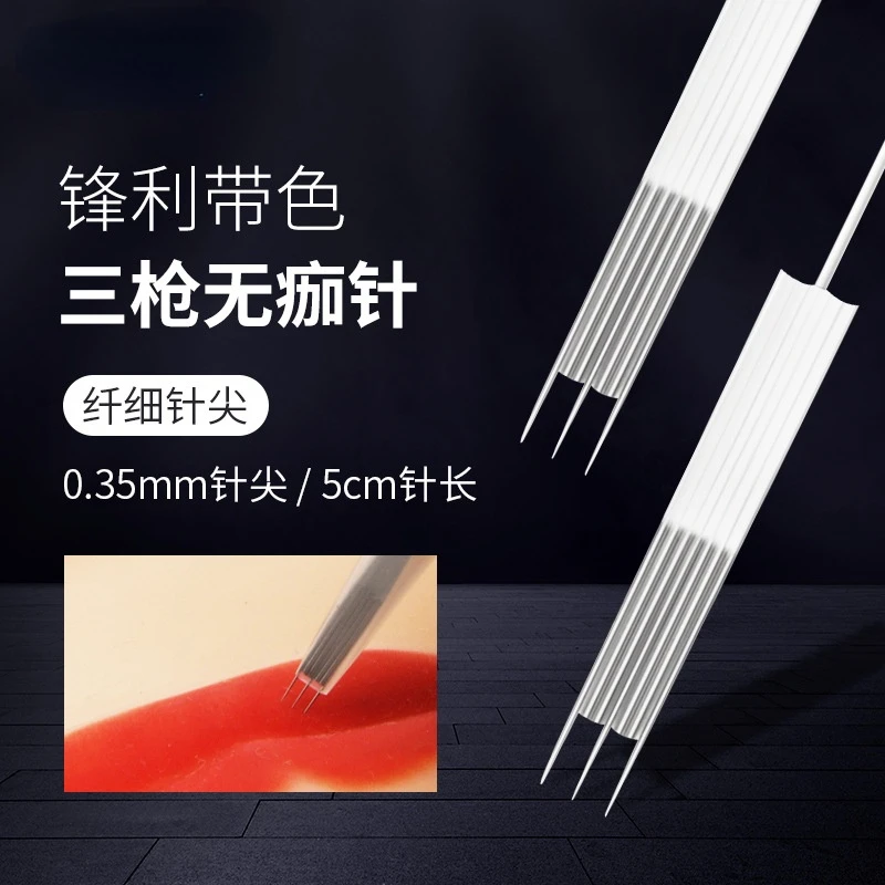 

50/100pcs Microblading Tebori Blades Needles Tattoo needles Permanent Makeup Needle Manual Eyebrow Blades