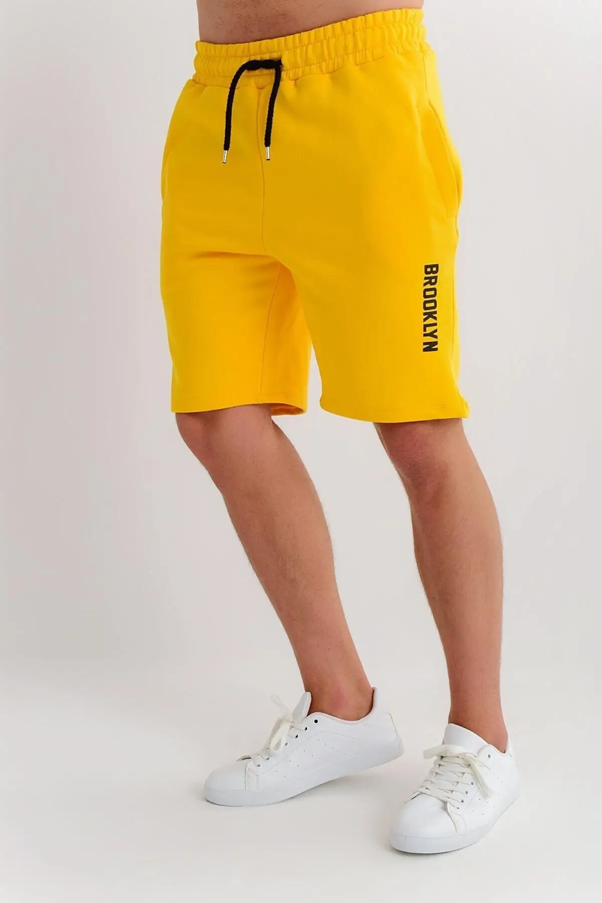 

Men's Shorts Casual Cotton Drawstring Bermuda Beach Summer Shorts Casual Style Male Pant Fitness Basketball Running Wear