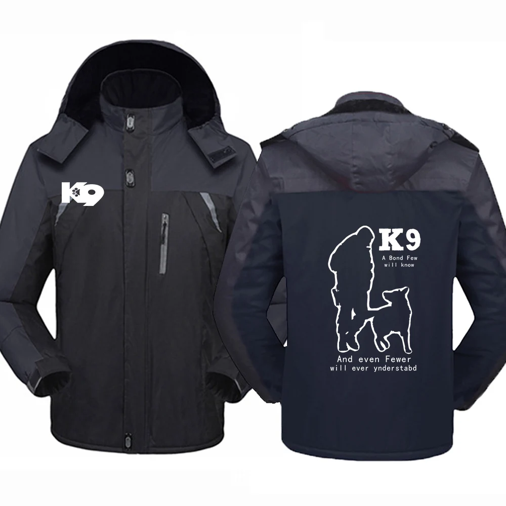2024 осенне-зимний тренер K9 Team Unit malbluetooth с принтом логотипа Мужская защита от
