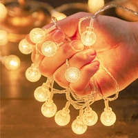 romantic wedding party led bubble ball lights birthday party decorations kids baby shower string lights outdoor garden supplies