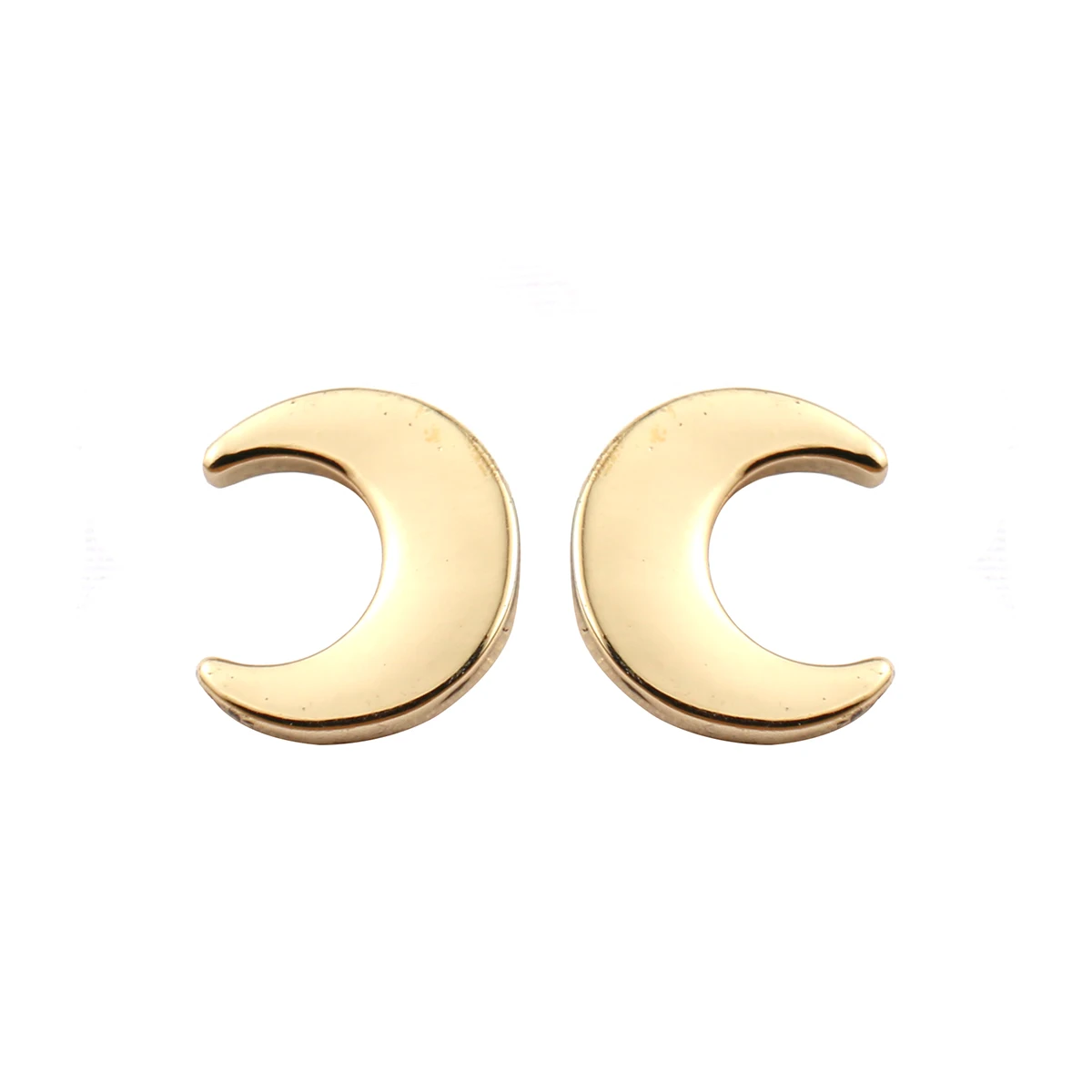 

CARTER LISA Gold Plating Exquisite Cute Moon Vintage Female Stud Earrings For Women Party Anti-allergy Jewelry