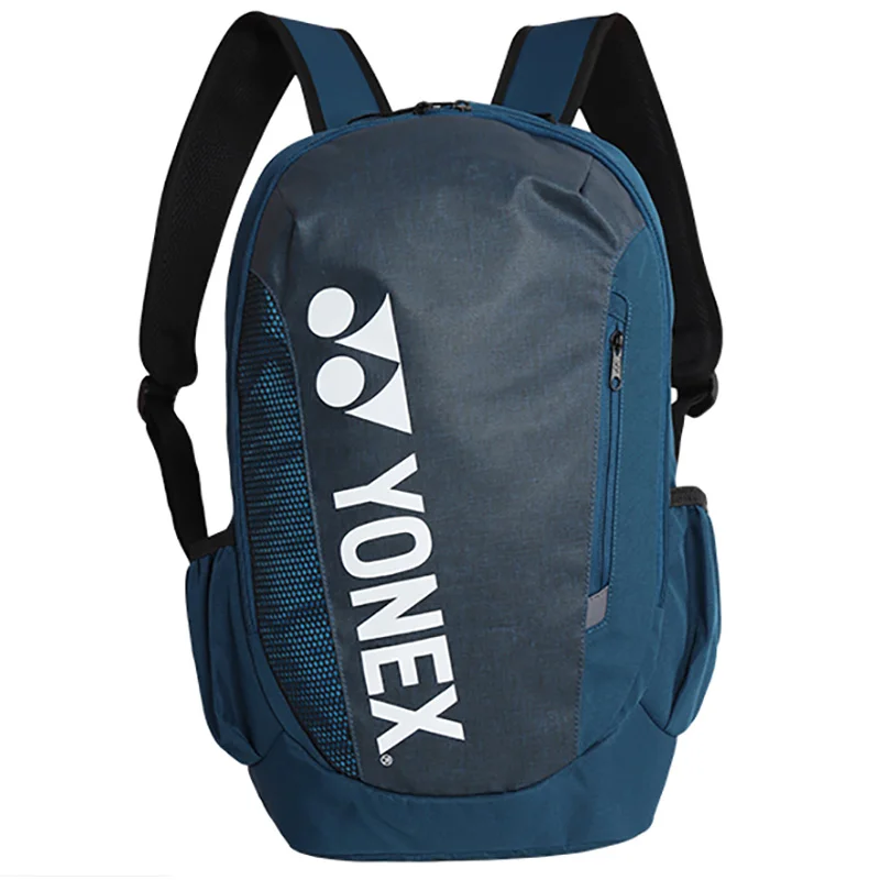 Original YONEX PU Leather Badminton Backpack For 2-3 Rackets Men Professional Tennis Shoulder Racquet Bag For Match Training