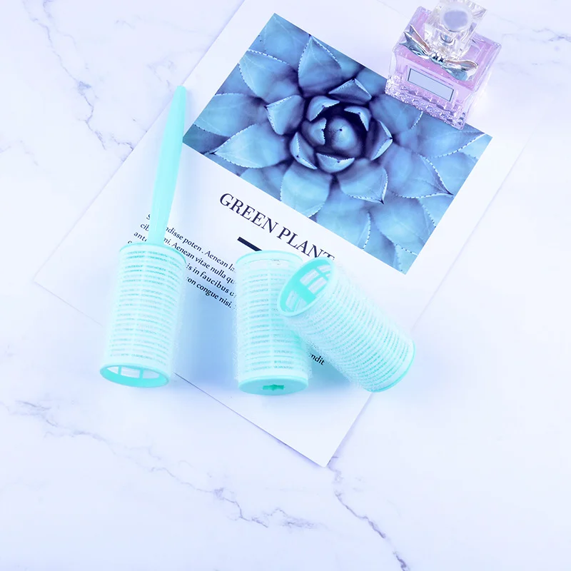 

5 шт. бигуди для челки не повредит волосы. Грушевый цвет, большой завиток волос с внутренней пряжкой. Самоклеящаяся нейлоновая ручка для зави...