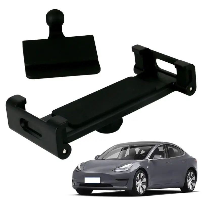 

Car Rear Seats Phone Bracket For Model 3 Y Phone Holder Rotatable Car Back Seats Mounting Black Holder Accessories Lightweight