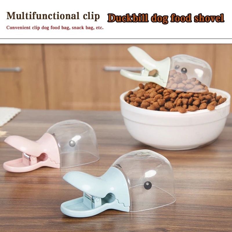 

Мерная Ложка для питомцев, многофункциональная ложка с зажимом, кормушка для кошек и собак, товары для кормления