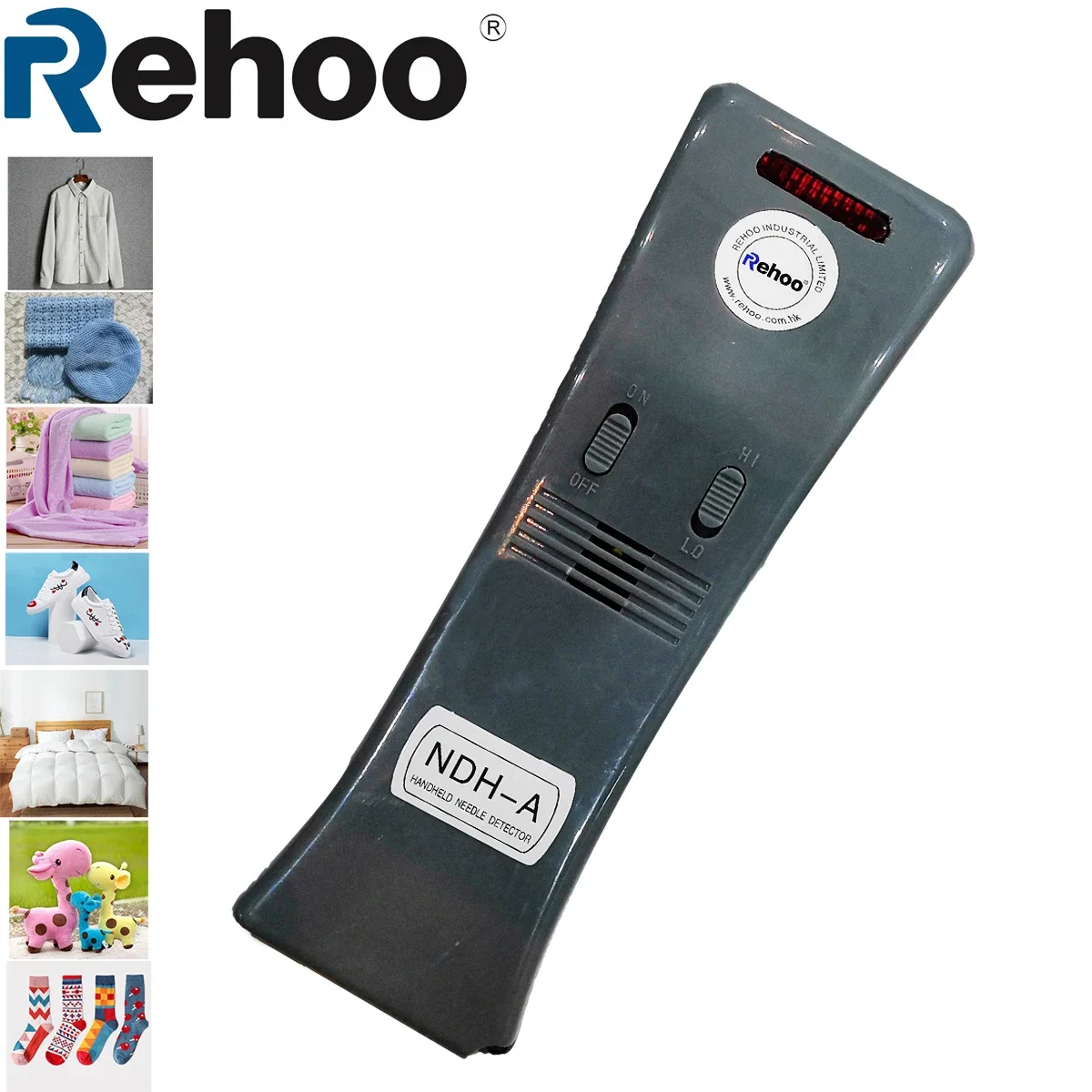 Ручной игольчатый детектор NDH-A для фабрики одежды/запасных деталей швейной