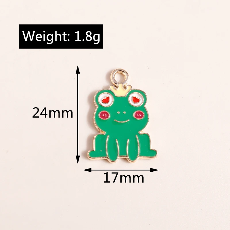 10 шт. летние Подвески в виде лягушки 22 х25 мм | Украшения и аксессуары