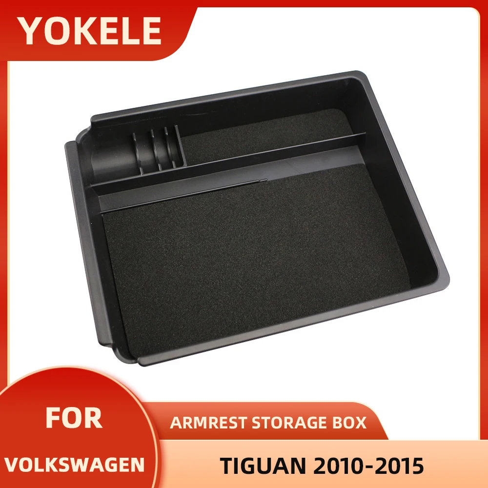 

Подлокотник для Volkswagen VW Tiguan 2010 2011 2012 2013 2014 2015, центральный подлокотник, контейнер, Стайлинг автомобиля