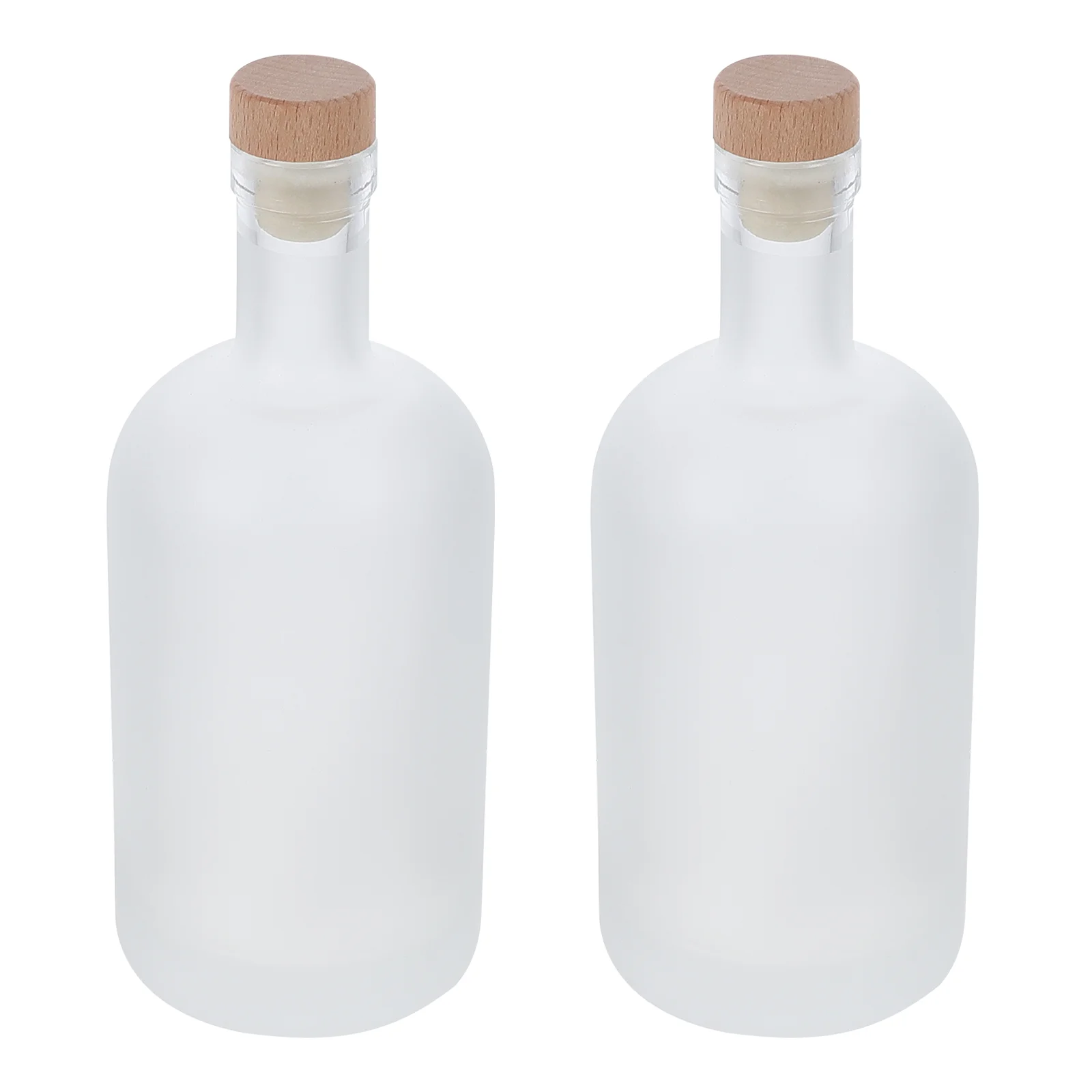 

2Pcs Bottles Empty Bottles Fruit Bottles DIY Ice Bottles Drink Bottles