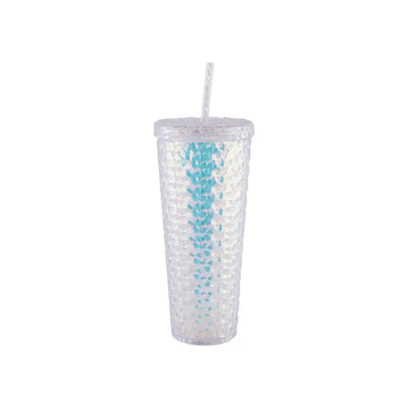 

oz Silver Plastic Tumbler, 4 Pack