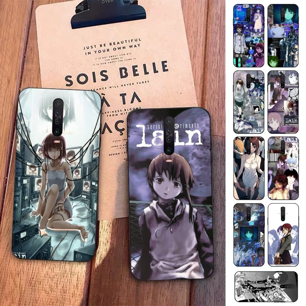 

Serial Experiments Lain Phone Case For Redmi 5 6 7 8 9 10 plus pro 6 7 8 9 A GO K20 K30 K40 pro plus F3 Fundas