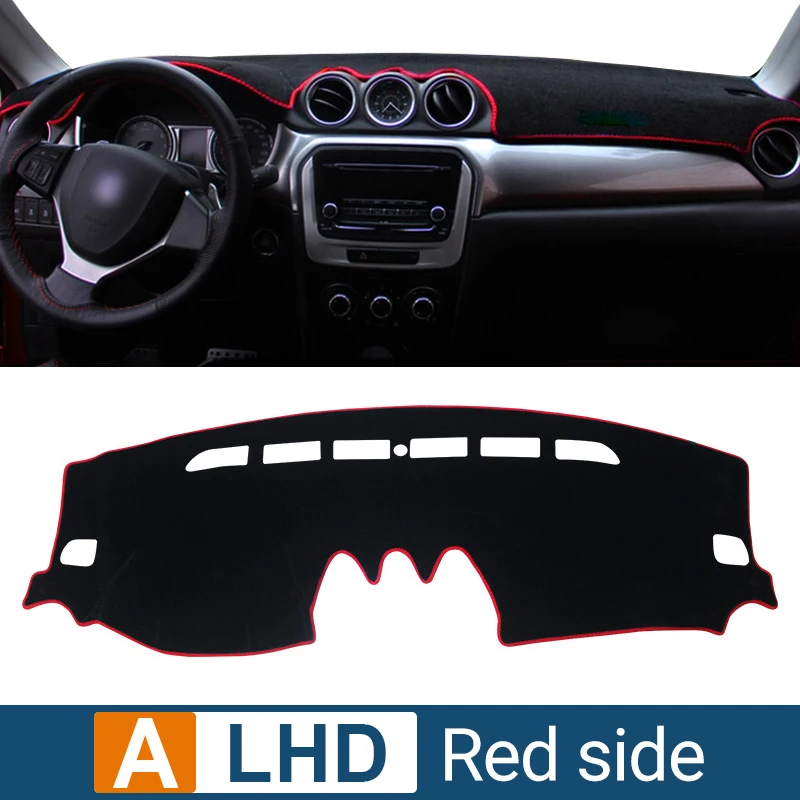 

Для Suzuki Vitara LY 2015 2016 2017 2018 2019 2020 2021 2022 чехол для приборной панели автомобиля, избегайте света, коврик от солнца, коврик с защитой от УФ-лучей